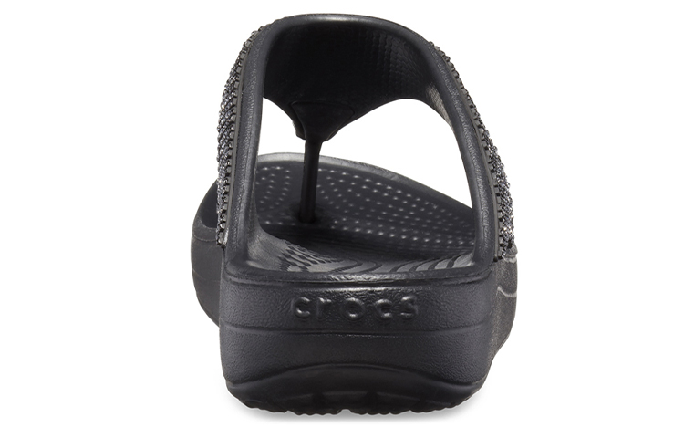 Details for (W) Crocs ''Nero con Gemme Brillanti'' 205743-0FE