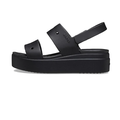 (W) Crocs (W) Brooklyn 4U Sandal Black