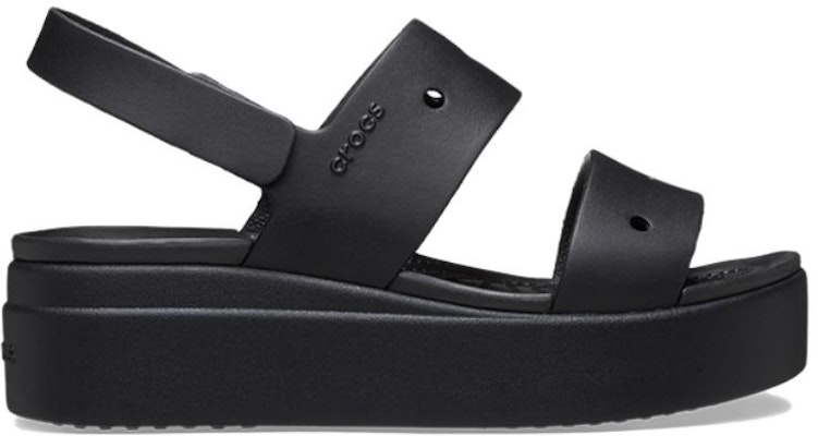 (W) Crocs 女款 Brooklyn 4U 黑色凉鞋 210676-001 Order (W) Crocs 女款 Brooklyn 4U 黑色凉鞋 210676-001