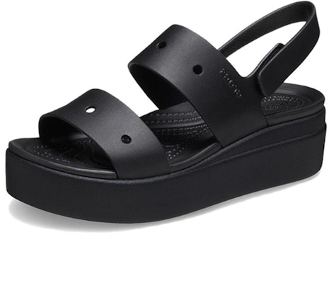 (W) Crocs 女款 Brooklyn 4U 黑色凉鞋 210676-001 Lookbook (W) Crocs 女款 Brooklyn 4U 黑色凉鞋 210676-001