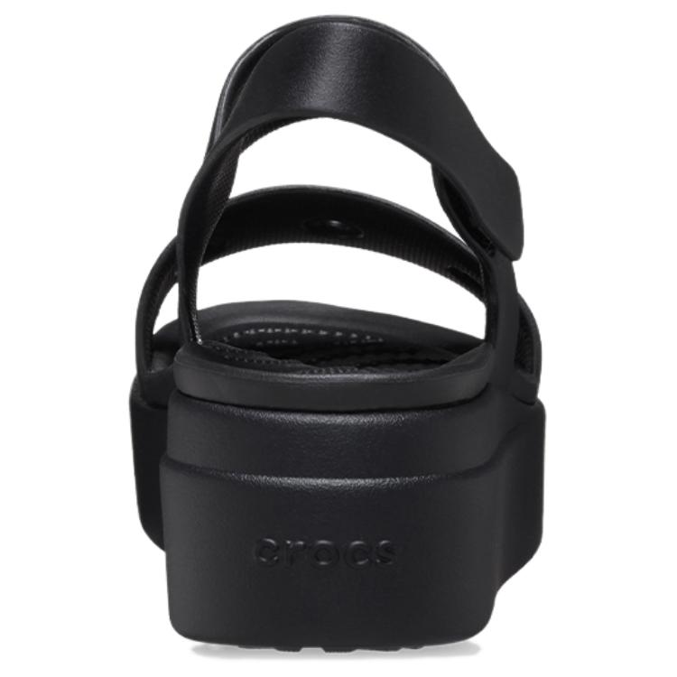 Purchase (W) Crocs 女款 Brooklyn 4U 黑色凉鞋 210676-001
