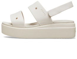 (Women) Crocs (W) Brooklyn 4U Sandal Stucco 210676-160 (Women) Crocs (W) Brooklyn 4U Sandal Stucco 210676-160