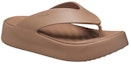 Lookbook (W) Crocs (Mujer) Sandalias Platform Flip Latte 209410-2Q9