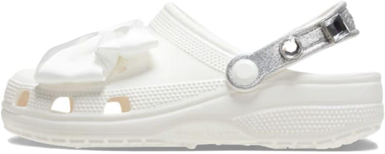 Crocs卡樂駕 蝴蝶結 圓頭厚底 舒適輕便 洞洞鞋 女款 白色 Buy Crocs卡樂駕 蝴蝶結 圓頭厚底 舒適輕便 洞洞鞋 女款 白色