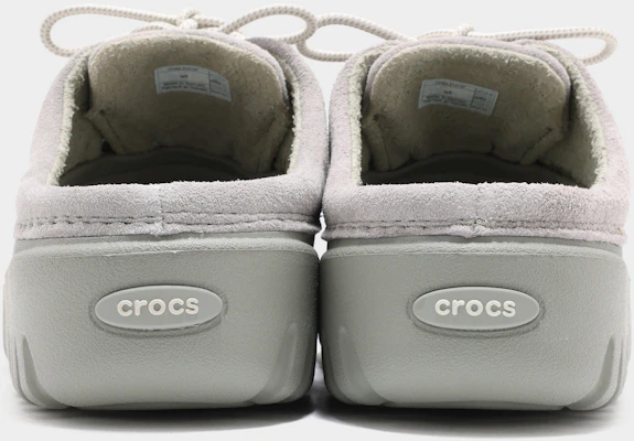 (Women) Crocs Axle Suede Mule 'Elephant' 214137-1LM Lookbook (Women) Crocs Axle Suede Mule 'Elephant' 214137-1LM