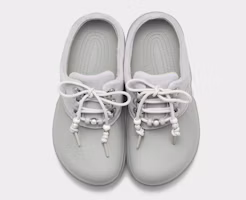 Purchase (W) Crocs Axle 麂皮穆勒鞋「大象灰」 214137-1LM