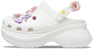 (Women) Crocs Bae Retro Outdoor White 207251-100 (Women) Crocs Bae Retro Outdoor White 207251-100