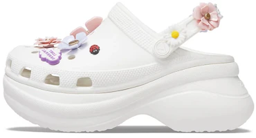 (Women) Crocs Bae Retro Outdoor White 207251-100 (Women) Crocs Bae Retro Outdoor White 207251-100