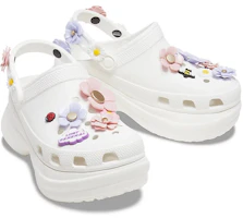 Lookbook Crocs Bae 復古百搭 戶外洞洞拖鞋 女款 白色