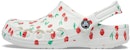 (W) Crocs Baya Clog 'Corak Ceri Putih' 206230-1F6