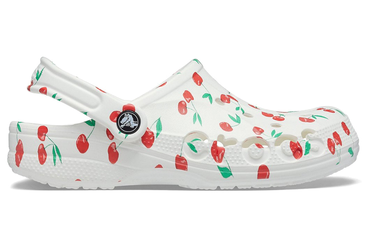 Order (Women) Crocs Baya Clog 'Cherry Pattern White' 206230-1F6