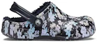 Order (Women) Crocs Baya Lined Clogs 'Black White' 205975-0CV