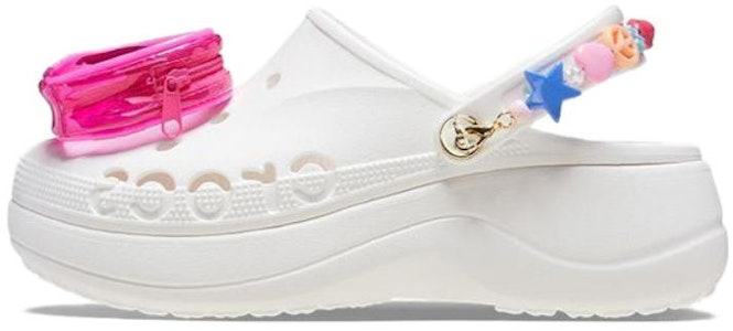 (W) 크록스 바야 미드썸머 플랫폼 클로그 (화이트 핑크) 210091-1LI Buy (W) 크록스 바야 미드썸머 플랫폼 클로그 (화이트 핑크) 210091-1LI