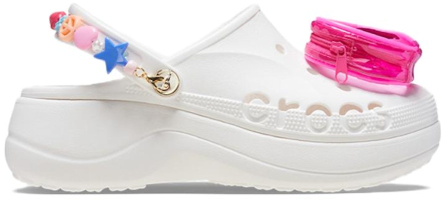 (W) 크록스 바야 미드썸머 플랫폼 클로그 (화이트 핑크) 210091-1LI Order (W) 크록스 바야 미드썸머 플랫폼 클로그 (화이트 핑크) 210091-1LI