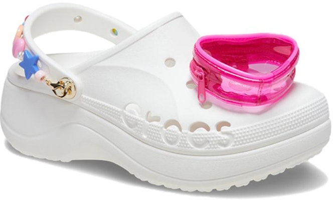 (W) 크록스 바야 미드썸머 플랫폼 클로그 (화이트 핑크) 210091-1LI Lookbook (W) 크록스 바야 미드썸머 플랫폼 클로그 (화이트 핑크) 210091-1LI