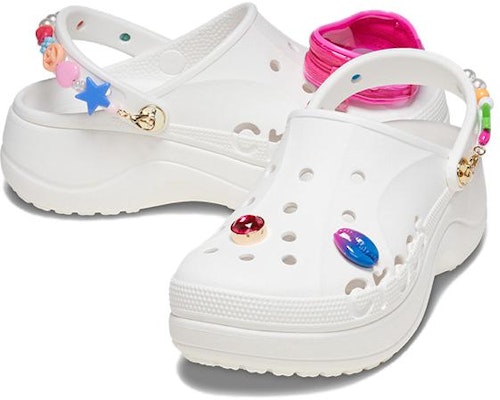 (W) 크록스 바야 미드썸머 플랫폼 클로그 (화이트 핑크) 210091-1LI Shop (W) 크록스 바야 미드썸머 플랫폼 클로그 (화이트 핑크) 210091-1LI
