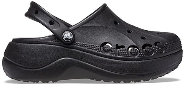 Crocs卡駱馳 Baya 厚底拖鞋 防滑耐磨 沙灘涼鞋 女款 黑 Order Crocs卡駱馳 Baya 厚底拖鞋 防滑耐磨 沙灘涼鞋 女款 黑