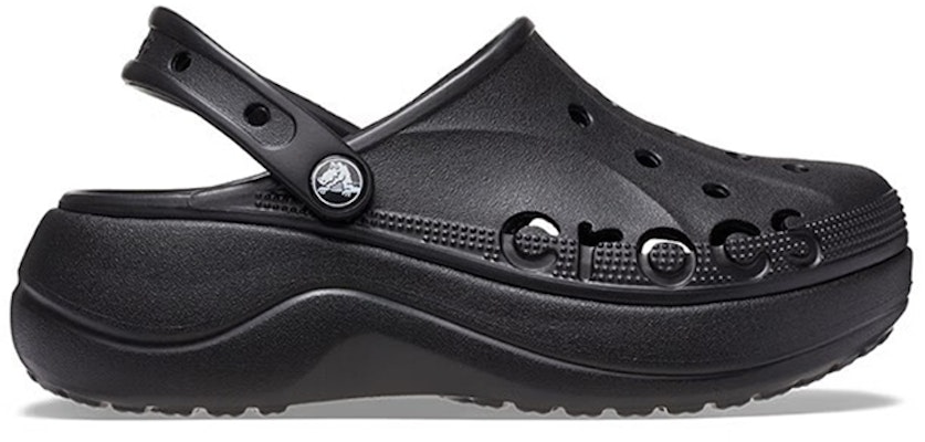 (Women) Crocs Baya Platform Clogs 'Black' 208186-001 Order (Women) Crocs Baya Platform Clogs 'Black' 208186-001