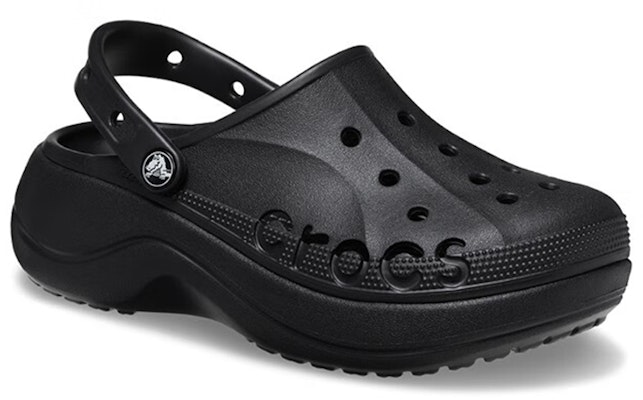(Women) Crocs Baya Platform Clogs 'Black' 208186-001 Lookbook (Women) Crocs Baya Platform Clogs 'Black' 208186-001