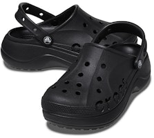 (W) Crocs Baya Platform Clogs 'Hitam' 208186-001 Shop (W) Crocs Baya Platform Clogs 'Hitam' 208186-001