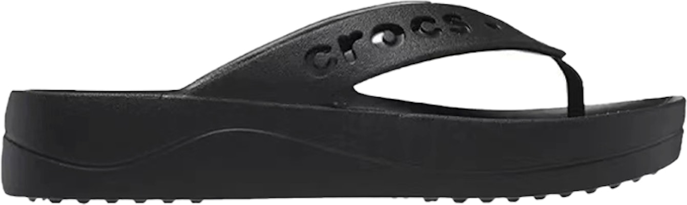 (W) Crocs Baya 厚底割孔細節人字拖鞋 ''黑色'' 208395-001 Buy (W) Crocs Baya 厚底割孔細節人字拖鞋 ''黑色'' 208395-001