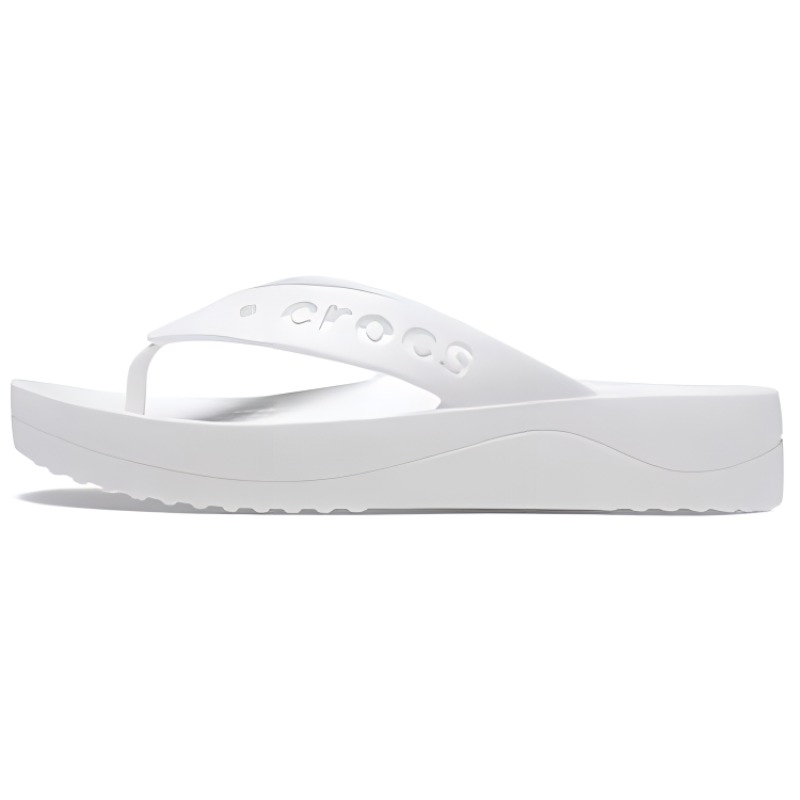(Women) Crocs Baya Platform Flip-Flops 'White' 208395-100