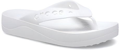 (W) Crocs Baya Platform Flip-Flops 'Putih' 208395-100 Lookbook (W) Crocs Baya Platform Flip-Flops 'Putih' 208395-100