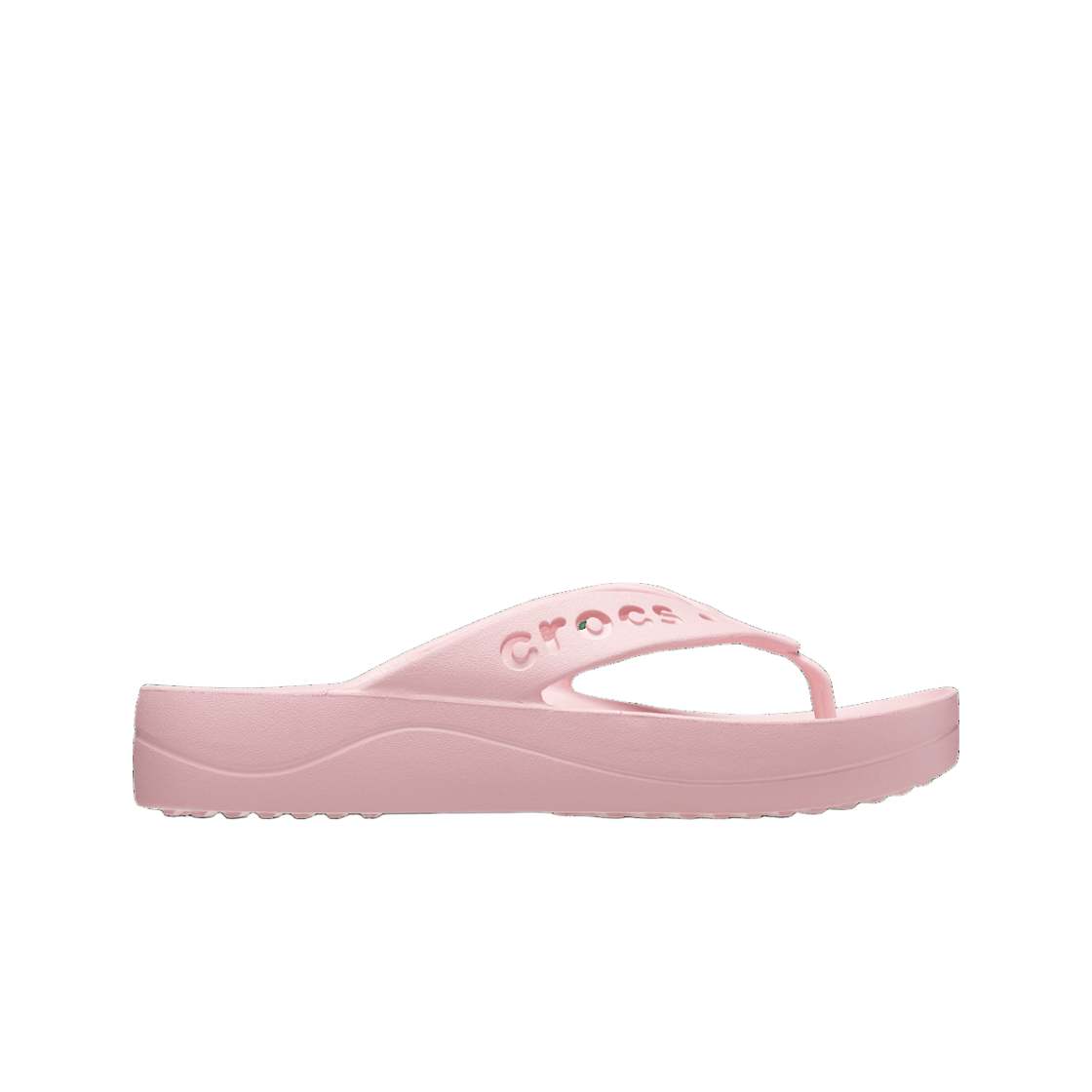 (Women) Crocs Baya Platform Flip Petal Pink 208395-606