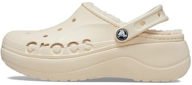 (W) 크록스 바야 플랫폼 라인드 클로그 '베이지' 208708-11S Buy (W) 크록스 바야 플랫폼 라인드 클로그 '베이지' 208708-11S