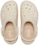 Lookbook (W) Kasut Crocs Baya Platform Berbulu 'Beige' 208708-11S