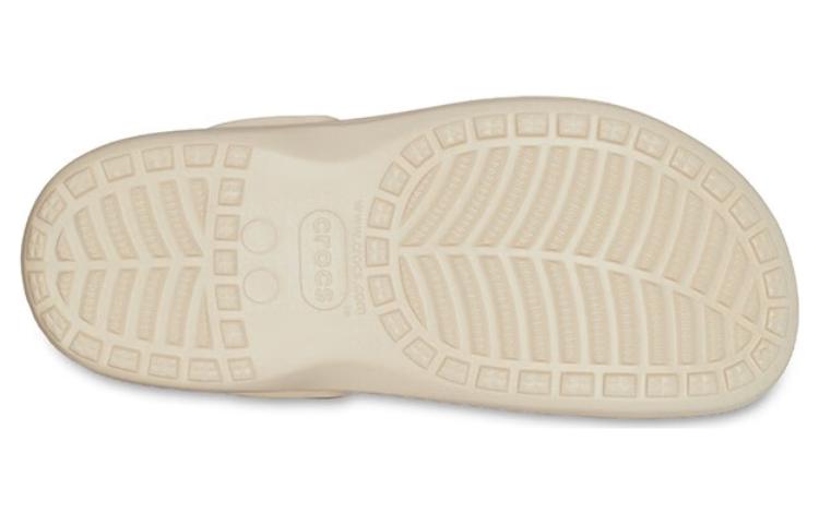 Shop (W) Crocs Baya Platform Lined Clog 'Beige' Wanita Pria Sepatu Sandal 208708-11S