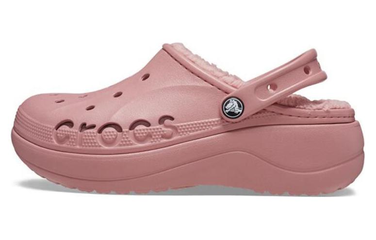 (Women) Crocs Baya Platform Lined Clog 'Pink' 208708-682