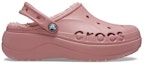 Order (W) Crocs Baya Platform Berlapik "Merah Jambu" 208708-682