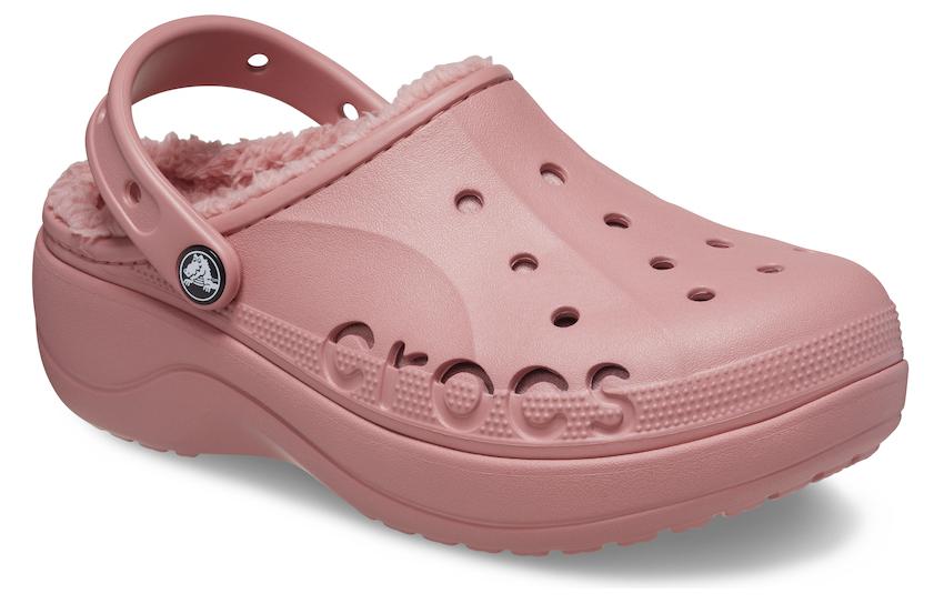 Lookbook (W) Crocs Baya Plataforma Forrada 'Rosa' 208708-682