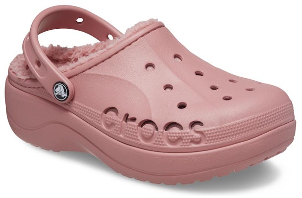 (W) Crocs Baya Lined Platform Clog 'Pink' Terbaru 208708-682 Lookbook (W) Crocs Baya Lined Platform Clog 'Pink' Terbaru 208708-682