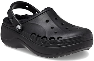 (W) Crocs Baya加厚毛绒拖鞋 "黑色" 208708-001 Order (W) Crocs Baya加厚毛绒拖鞋 "黑色" 208708-001