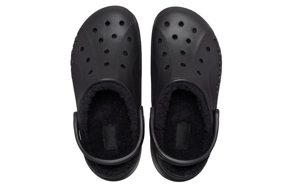 Lookbook (W) Crocs Baya Plataforma Forradas Zuecos Sandalias 'Negro' 208708-001