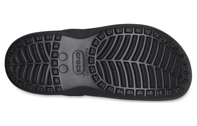 Shop (W) Crocs Baya Plataforma Forradas Zuecos Sandalias 'Negro' 208708-001