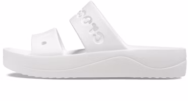 (Women) Crocs Baya Platform Sandals 'White' 208188-100 (Women) Crocs Baya Platform Sandals 'White' 208188-100