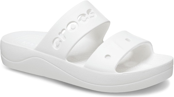 (W) Sandal Crocs Baya Platform 'Putih' 208188-100 Lookbook (W) Sandal Crocs Baya Platform 'Putih' 208188-100