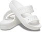 Shop (W) Sandal Crocs Baya Platform 'Putih' 208188-100