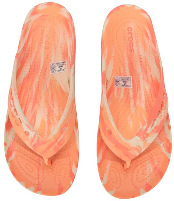 (Women) Crocs Baya Platform Thongs 'Orange' 208462-83F Lookbook (Women) Crocs Baya Platform Thongs 'Orange' 208462-83F