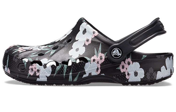 (Women) Crocs Baya Printed Clogs 'Tropical Floral Black' 205839-98F