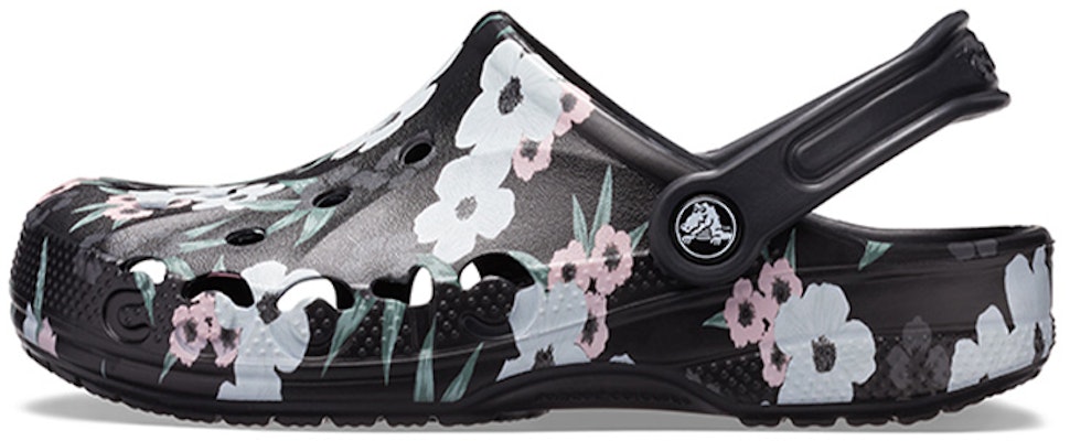 (Women) Crocs Baya Printed Clogs 'Tropical Floral Black' 205839-98F Buy (Women) Crocs Baya Printed Clogs 'Tropical Floral Black' 205839-98F