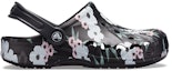 Order (W) Crocs Baya Cetakan Kasut 'Tropical Floral Hitam' 205839-98F