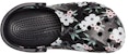 (W) Crocs Baya Cetakan Kasut 'Tropical Floral Hitam' 205839-98F