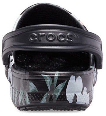 (Women) Crocs Baya Printed Clogs 'Tropical Floral Black' 205839-98F Details for (Women) Crocs Baya Printed Clogs 'Tropical Floral Black' 205839-98F