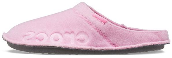 (Women) Crocs Baya Slipper Lightweight Pink Slippers 205917-669 (Women) Crocs Baya Slipper Lightweight Pink Slippers 205917-669