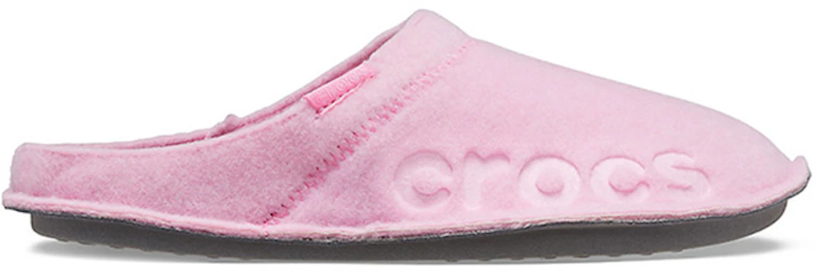 (Women) Crocs Baya Slipper Lightweight Pink Slippers 205917-669 Order (Women) Crocs Baya Slipper Lightweight Pink Slippers 205917-669