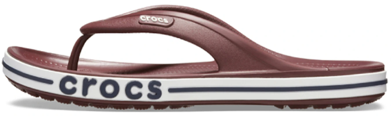 (Women) Crocs Bayaband Flip 'Brown' 205393-6RG Buy (Women) Crocs Bayaband Flip 'Brown' 205393-6RG
